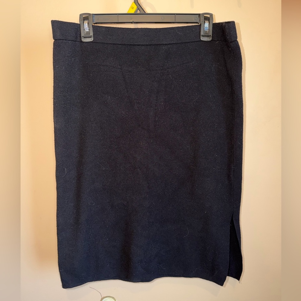 Nine West Black Sweater Pencil Skirt